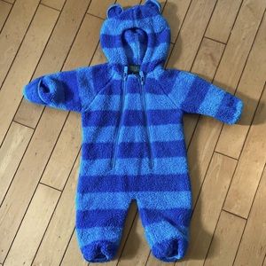 LL Bean infant fleece one piece